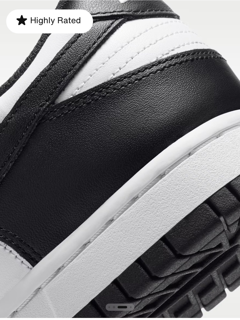 Nike Black and White Low-Top Sneakers - Picture 3 of 7